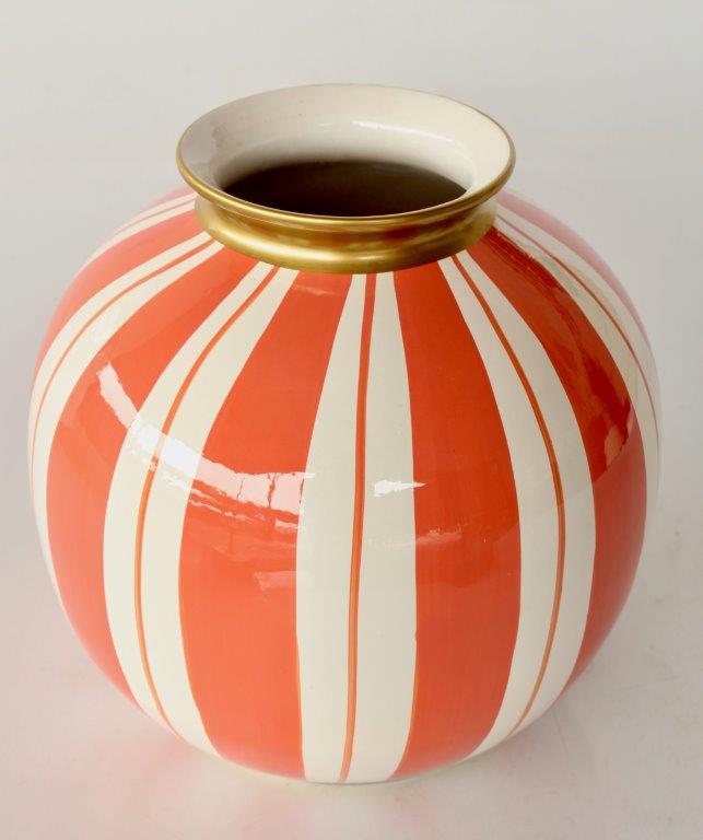 Coral Round Vase